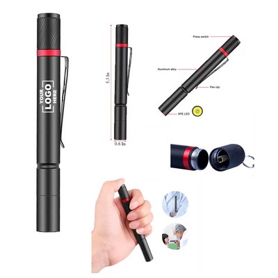 Aluminum Pen Pocket Flashlights