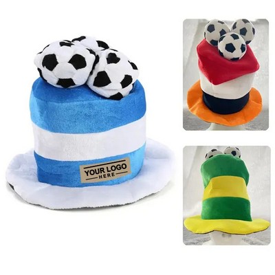Soccer World Cup Carnival Cap for Fans with Stylish Design