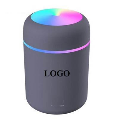 Stylish Mini Humidifier with Colorful Essential Oil Function