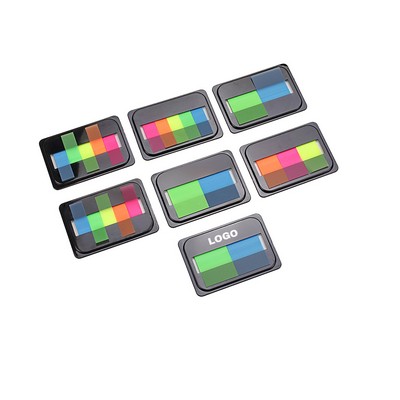 Eco-Friendly Recyclable Plastic Memo Pad Set with Storage Case