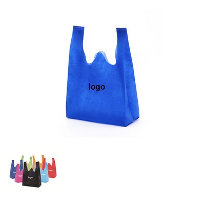 Reusable Non-Woven Fabric Vest Shopping Bag
