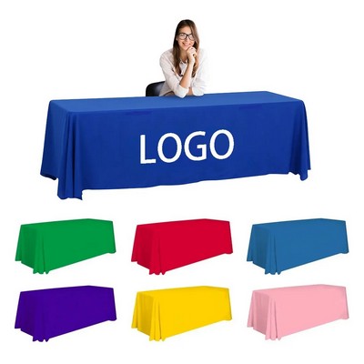 4' Table throw,event branded tablecloth
