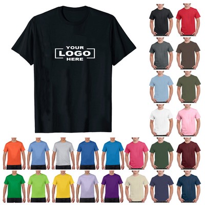 Unisex Casual Cotton Crewneck T-Shirts