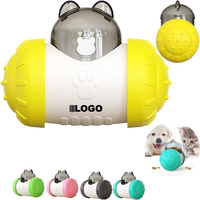 Dog Toy Balance Car Food Leaker
