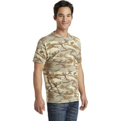 Port & Company Core Cotton Camo Tee.