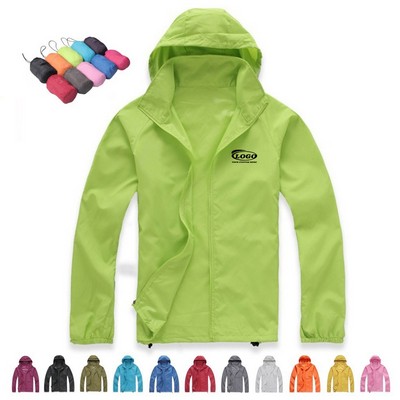 Unisex Quick Dry Jacket Windproof Skin Coat