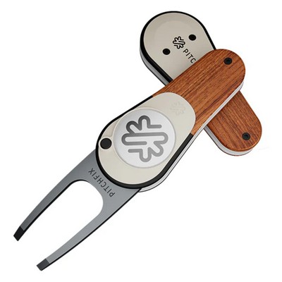 Pitchfix® Woodie Golf Divot Tool