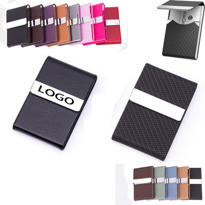Pu Leather Business Card Case