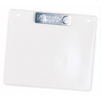 Badge Holder w/ Magnetic Attachment (4 3/8"x3 3/4")