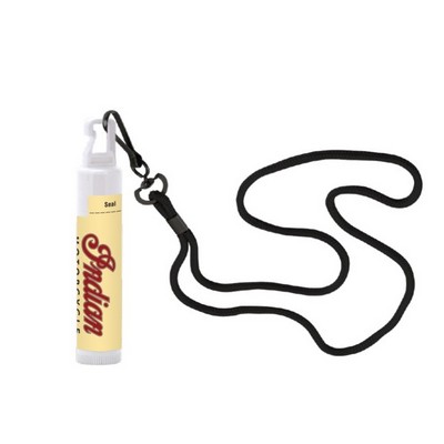 SPF 15 Lip Balm with Hook Cap and Cord Lanyard