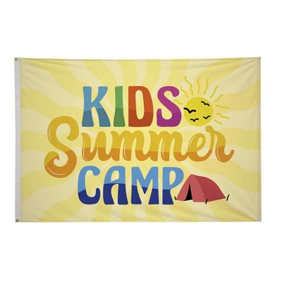 5' x 8' Polyester Flag Single-Sided