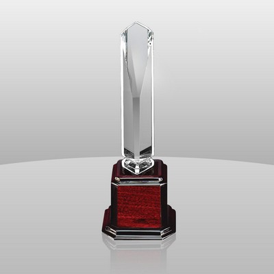 Elegant Obelisk Award (14"x5"x5")