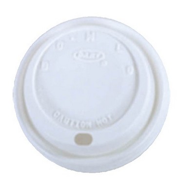 White Dome Sip Thru Lids (For 8 Oz. Foam Cup)