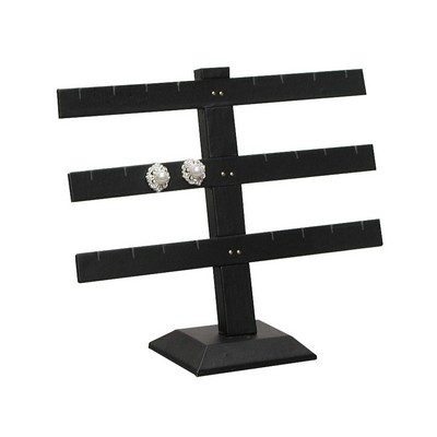 12-Pair Bar Earring Display