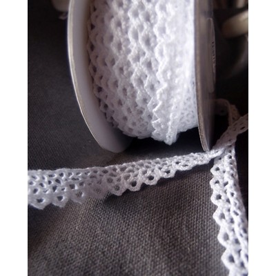 White Cotton Lace Ribbon