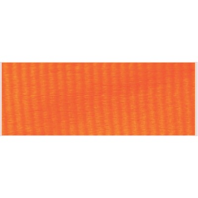 1 1/2" Neon Orange Neck Ribbon with Snap Clip