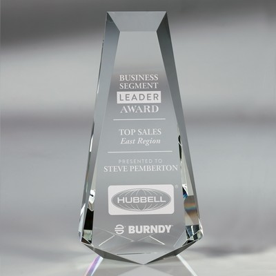 Matterhorn - Large optical crystal award