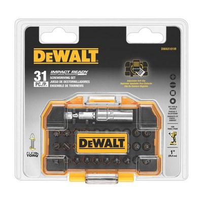 DeWalt 31 Piece Extra Small Tough Case Impact Ready Screwdriving Set