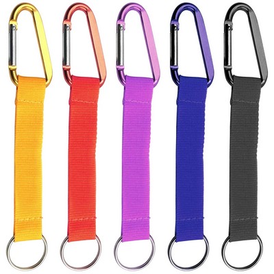 Carabiner Clip w/Strap