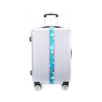 Dye sublimated Luggage Identifier Strap