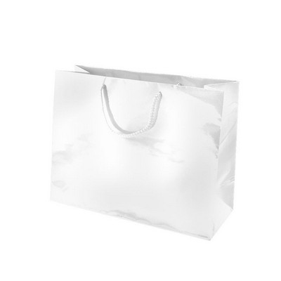 White Gloss shipping bag 13" x 5" x 10"