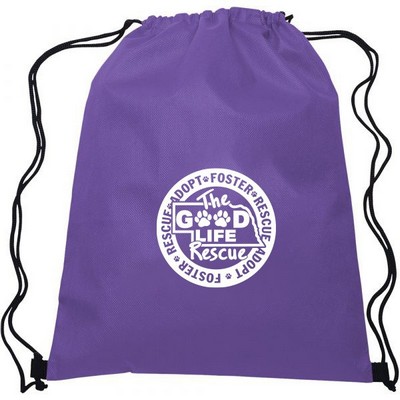 Non-woven Drawstring Backpack