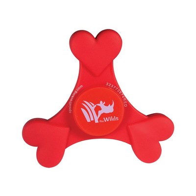 Heart Shape Promospinner® Fidget Spinner Sensory Toy