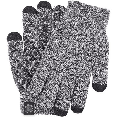 Adult Stretch Ribbed Gloves with Sensitive Touch, Non-Slip Silicone, and Cu
