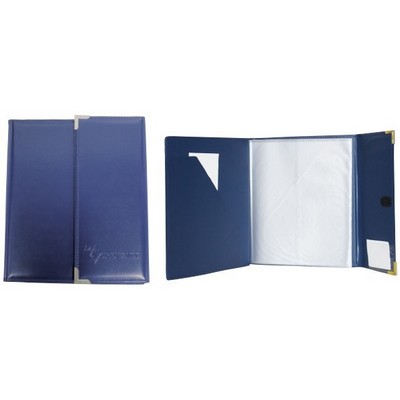 Leatherette Tri-Fold Police Holder (9 ¾"x11 ½")