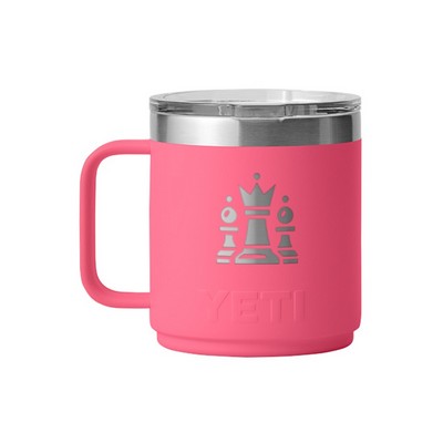 YETI Rambler 10 OZ Stackable Mug w/ MagSlider Lid - Laser Engraved