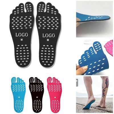 Beach Barefoot Adhesive Foot Pads