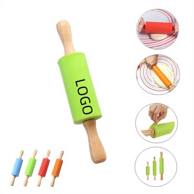 Silicone Handle Baking Rolling Pin - Effortless Baking Experience