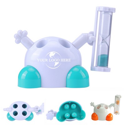 Cartoon Toothbrush Base Hourglass