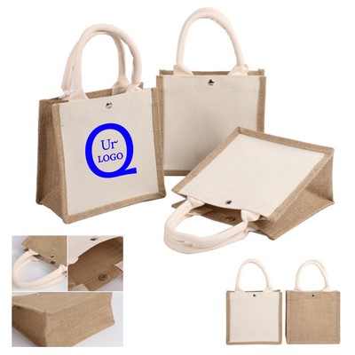 Waterproof Jute Tote Bag