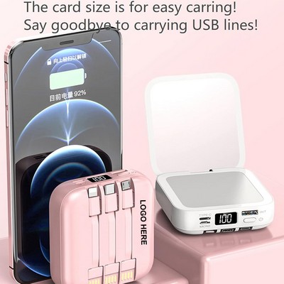 Mini Portable Charger Power Bank 20,000mAh