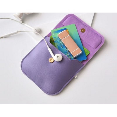 Ultra-thin Wallet Lipstick Storage Bag