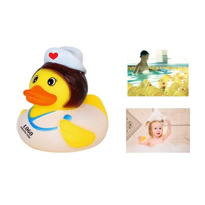 Nurse Duck Toy For Bathrrom Swimming Pool Toy