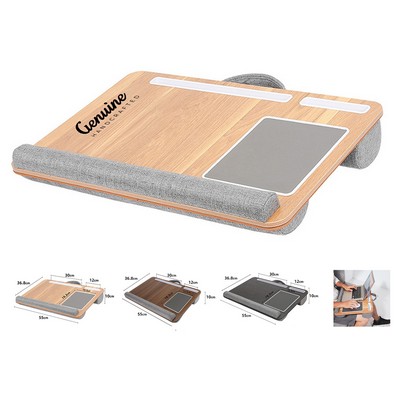 Bed Laptop Tray with Cushion
