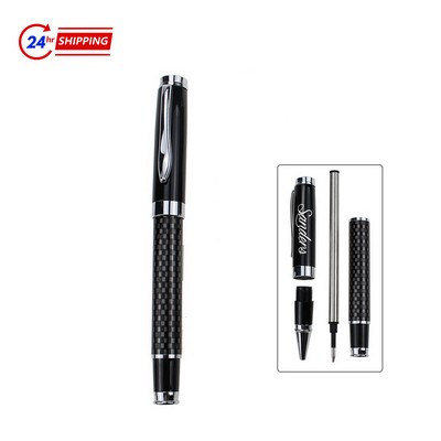 Carbon Fiber Metal Signature Pen