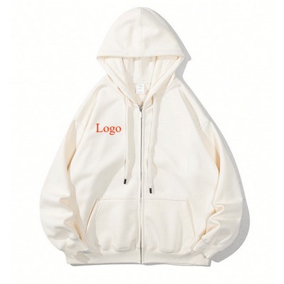 Adult Full-Zip Relaxed Fit Hoodie