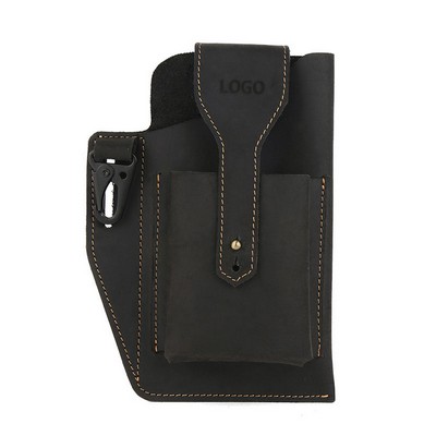 Retro Belt Waist Bag For Men