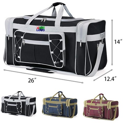 26 Inch Lightweight Extra Large Oxford Travel Duffle Bag
