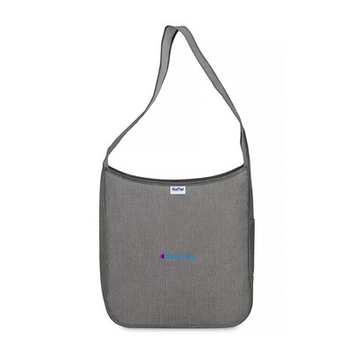RuMe® Recycled Crossbody Tote - Heather Grey