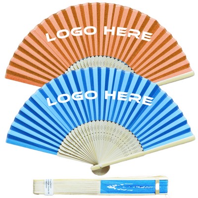 Full Color Folding Paper Fan