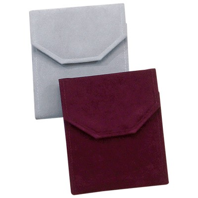 Faux Suede Pearl Folder