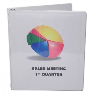 Heat Sealed Film Vinyl Binder (3" Capacity)