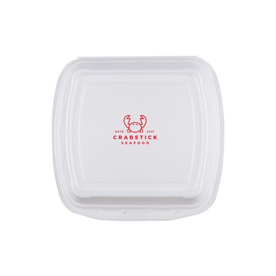 9"x9" Foam Takeout Container