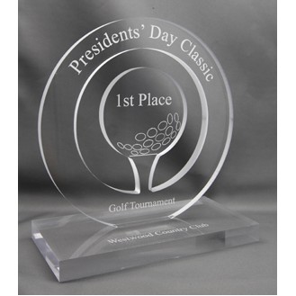 Golf 850 Award (8"x8.75")