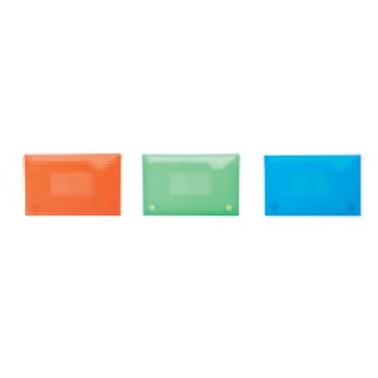 Assorted Frosted Index Card Case (8 ¼" x 5 ½" x 1 ½")