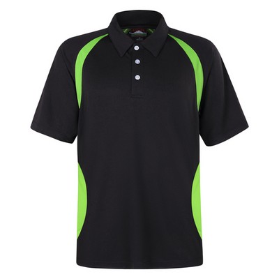 Wicking Performance Polo Shirt w/Side Accent